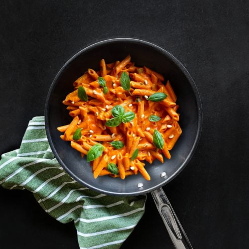 creamy-roasted-red-bell-pepper-pasta