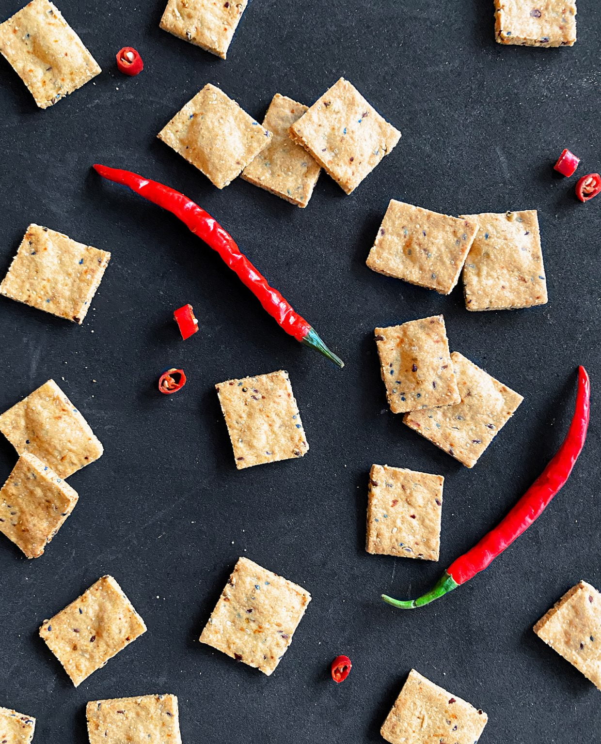 Spicy Gluten-Free Crackers - Monday Dreams