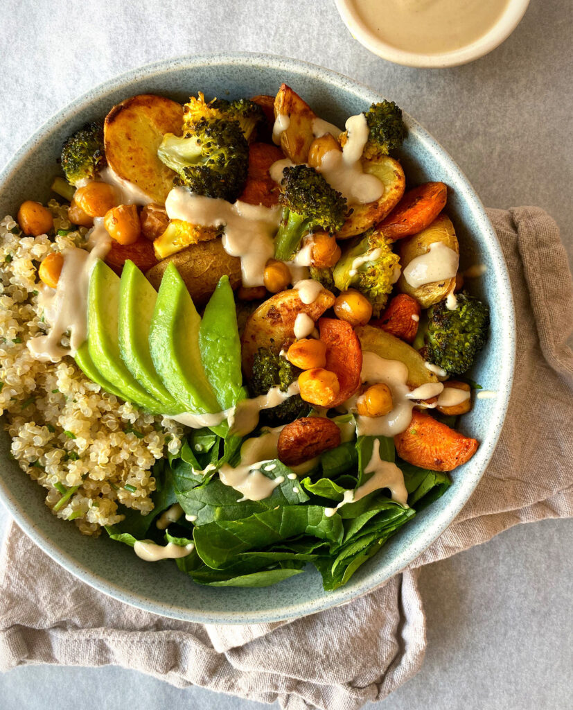 Roasted Veggie Bowls - Monday Dreams